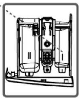 Orima ORM 105 W - Compartimiento para suavizante, almidón, detergente: - 4