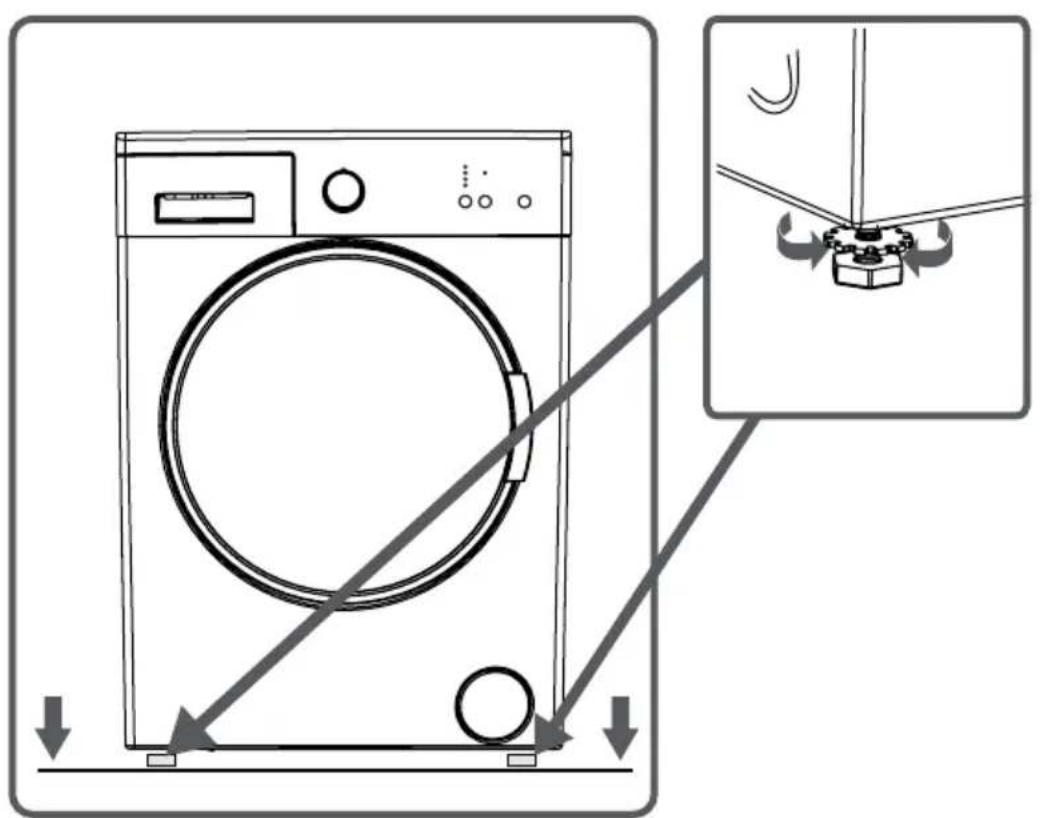 Orima ORM 105 W - Ajuste de las correas - 1