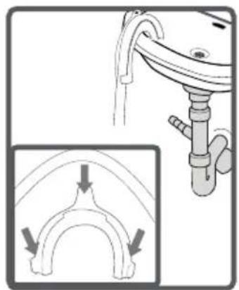 Orima ORM 105 W - CAPITULO -3: INSTALLACION DE LA MAQUINA (CONEXION DE MANGUERA DE ENTRADA DE AGUA) - 6