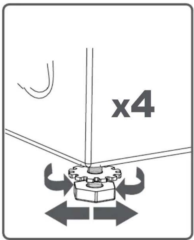 Orima ORM 105 W - Ajuste de las correas - 2