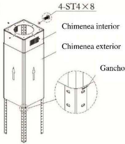 Orima ORC 1060 C - - Exhaustor de Isla - 3