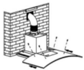 Orima ORC 1060 C - - Exhaustor de chimenea con estructura de vidrio - 5
