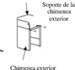 Orima ORC 1060 C - - Exhaustor de chimenea con estructura de vidrio - 6