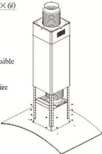 Orima ORC 1060 C - - Exhaustor de Isla - 7