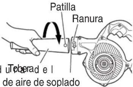 METABO RB 18DSL - ○ Montar la tobera - 1