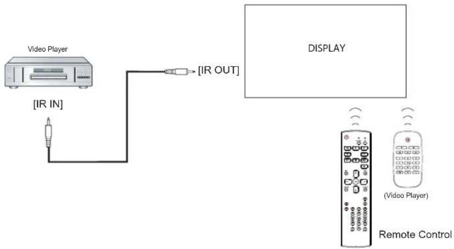 AG Neovo RX55E - IR 直通連接 - 1