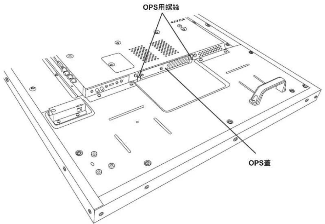 AG Neovo RX55E - 安装OPS装置 - 1