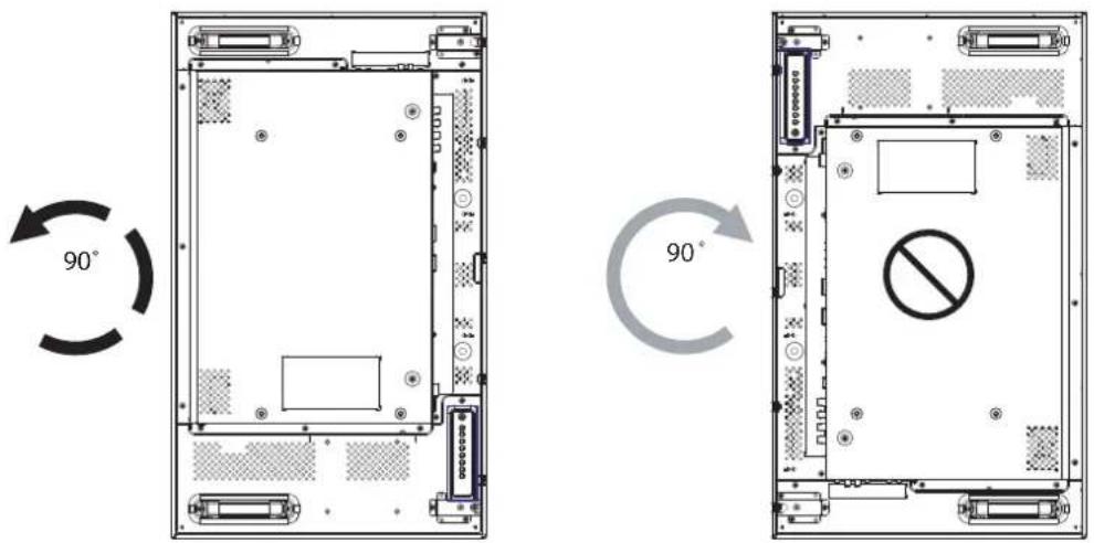 AG Neovo RX55E - 以直立方式安装 - 1
