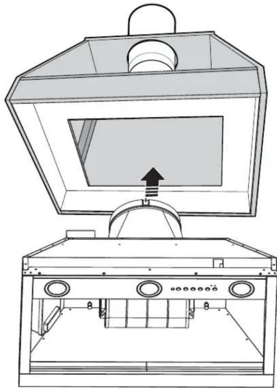 GE UVC9300SLSS - STEP1 INSTALL THE HOOD - 1