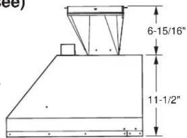 GE UVC9300SLSS - Étape 3 trousse de recyclage de l'air (si utilisée) - 1