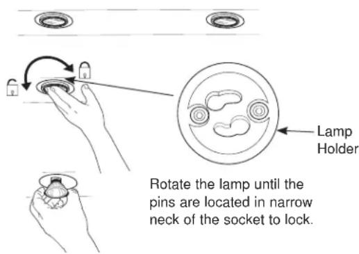 GE UVC9300SLSS - Allow lights to cool before touching. - 1
