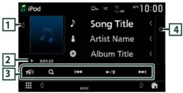 JVC KWM750BT - Funcionamento Basics de iPod/iPhone - 2