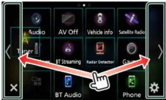 JVC KWM750BT - Customize Short-cut buttons on HOME screen - 2