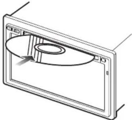 JVC KWM750BT - Introduzca un disco - 1
