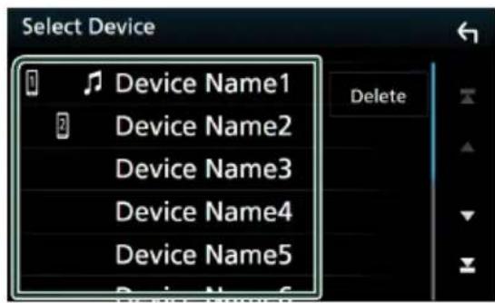 JVC KWM750BT - Connect the Bluetooth device - 2