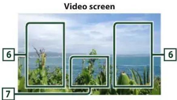 JVC KWM750BT - Function panel (Disc media only) - 1