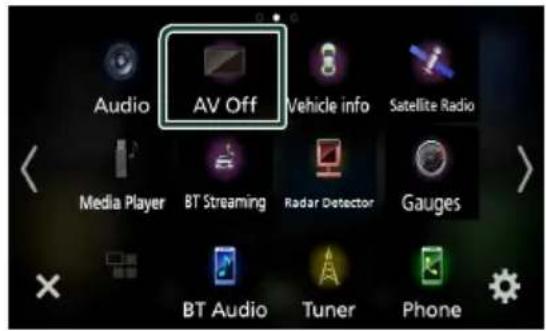 JVC KWM750BT - Touchez [AV Off]. - 1