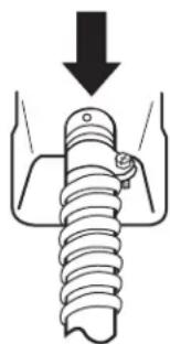 MAYTAG MDE28PDCYW - Direct wire strain relief: - 2