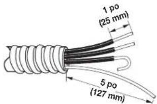 MAYTAG MDE28PDCYW - Connexion à 4 conducteurs par câblage direct : - 1