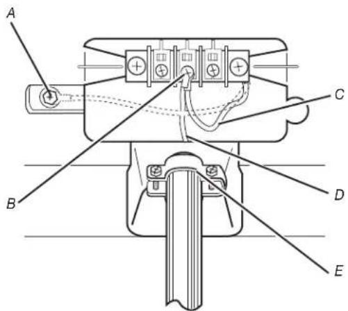 MAYTAG MDE28PDCYW - Power supply cord, 4-wire connection: - 2
