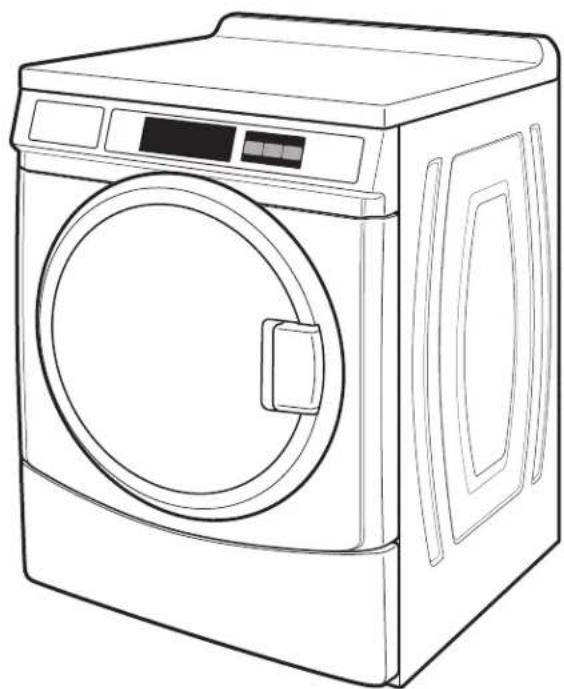 MAYTAG MDE28PDCYW - INSTRUCTIONS D'INSTALLATION SÉCHEUSE COMMERCIALE - À GAZ OU ÉLECTRIQUE - 2