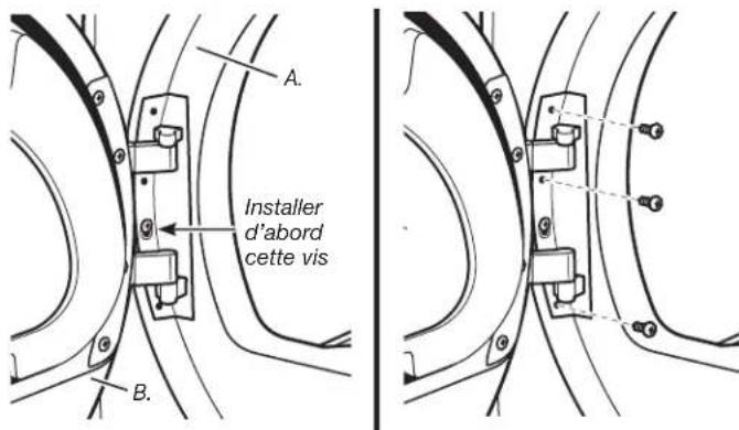 MAYTAG MDE28PDCYW - Réinstallation de la porte - 1
