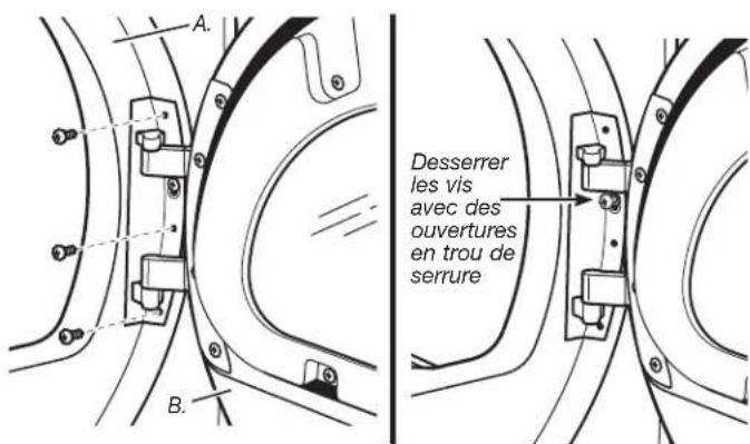 MAYTAG MDE28PDCYW - Retrait de la porte - 1