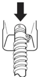MAYTAG MDE28PDCYW - Serre-cables pour raccordement direct : - 2