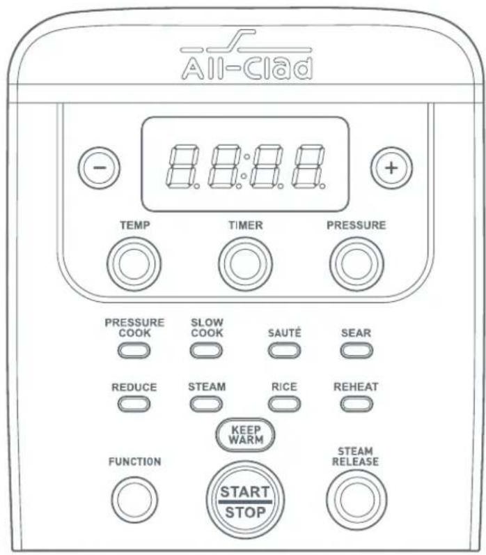 All-Clad CZ720051 - CONTROL PANEL - 1