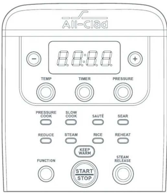 All-Clad CZ720051 - PANEL DE CONTROL - 1