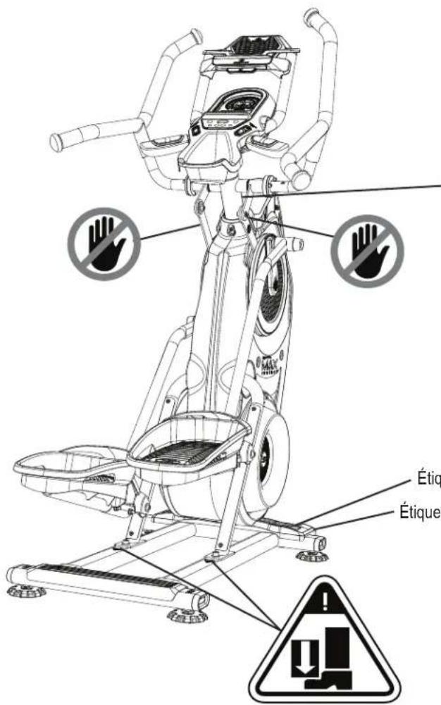 BOWFLEX Max Trainer M8i - DANGER - 1
