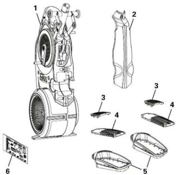 BOWFLEX Max Trainer M8i - Tapis d'appareil - 1