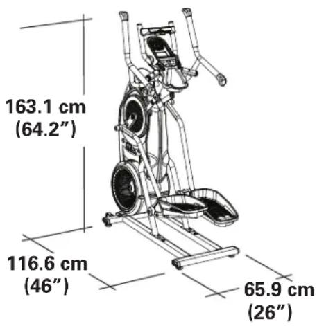 BOWFLEX Max Trainer M6i - Alimentation (Adaptateur c.a.): - 2