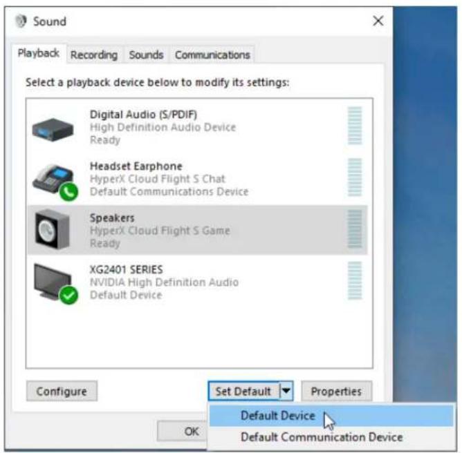HYPERX Cloud Flight S - PC에서 설정 - 4