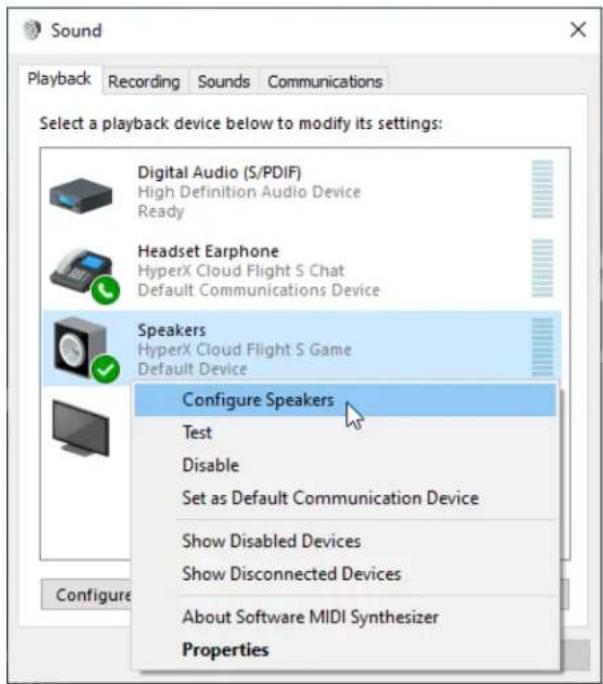 HYPERX Cloud Flight S - Thiết lập với PC - 5