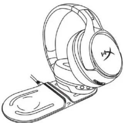 HYPERX Cloud Flight S - Беспроводное зарядное устройство Qi - 1