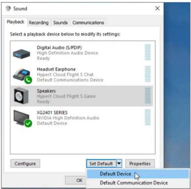 HYPERX Cloud Flight S - Configurazione per l'uso con PC - 4