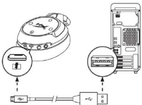 HYPERX Cloud Flight S - Chargement filaire - 1