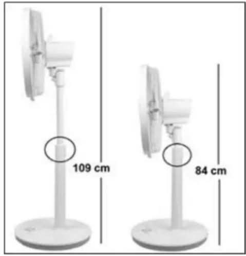 Eurom Vento 14DC Silent - Zusammensetzung und Montage - 2