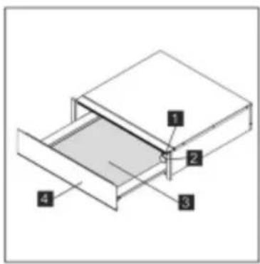 ELECTROLUX KBD4T - Composants principaux - 1
