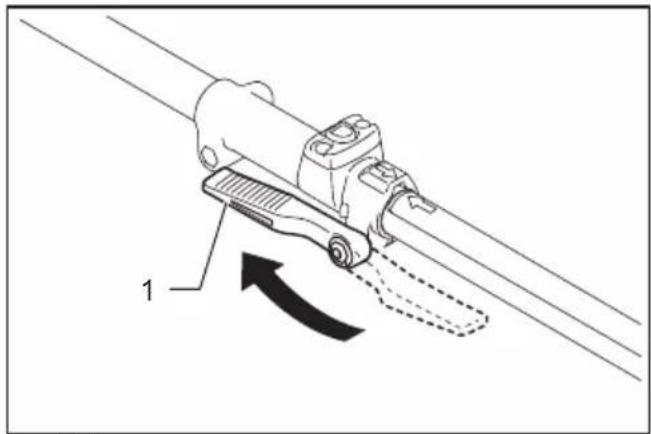 MAKITA KR401MP - Mounting the attachment pipe - 3