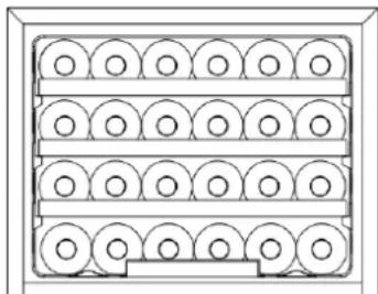 HOOVER HWCB 45 - > Opslagschema - 1