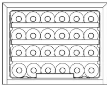 HOOVER HWCB 45 - Diagrama de almacenamento - 1