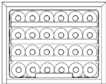 HOOVER HWCB 45 - Storage diagram - 1
