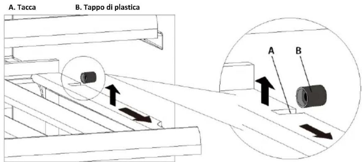 HOOVER HWCB 30 - Rimuovere i ripiani per pulire - 1