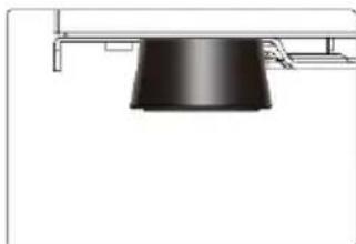 HOOVER HWCB 30 - Sistemare l'altezza e il livellamento della cantinetta - 1