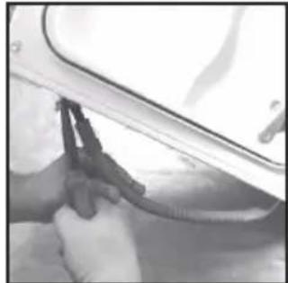 HOOVER DYC 9913AX84 - DRAIN HOSE KIT: FITTING INSTRUCTIONS - 1