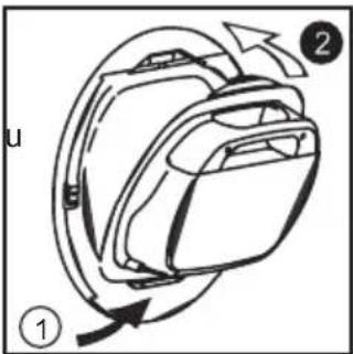 HOOVER DYC 9913AX84 - Entfernen des Behalters - 3