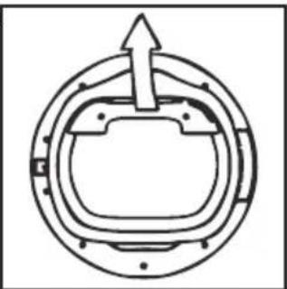 HOOVER DYC 9913AX84 - Entfernen des Behalters - 1