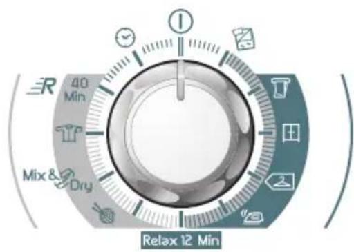 HOOVER DYH 9913NA2XS - SELECTING THE PROGRAMME - 1